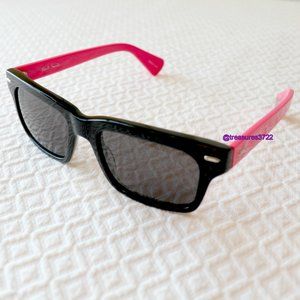 Paul Smith Sunglasses Black Pink Retro Classic Guitar Logo